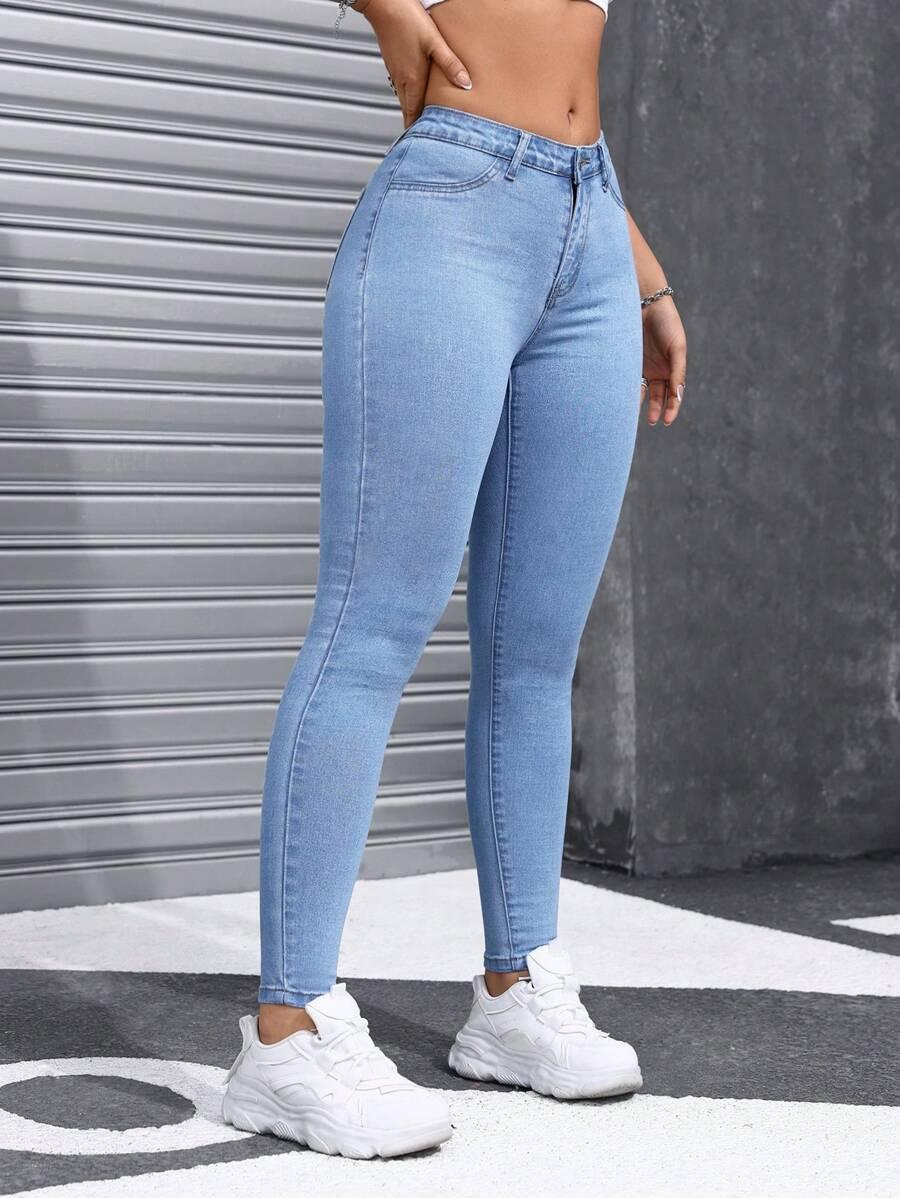 SPODNIE JEANS RURKI 