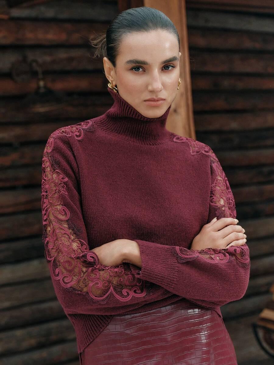 BORDOWY SWETER GOLF