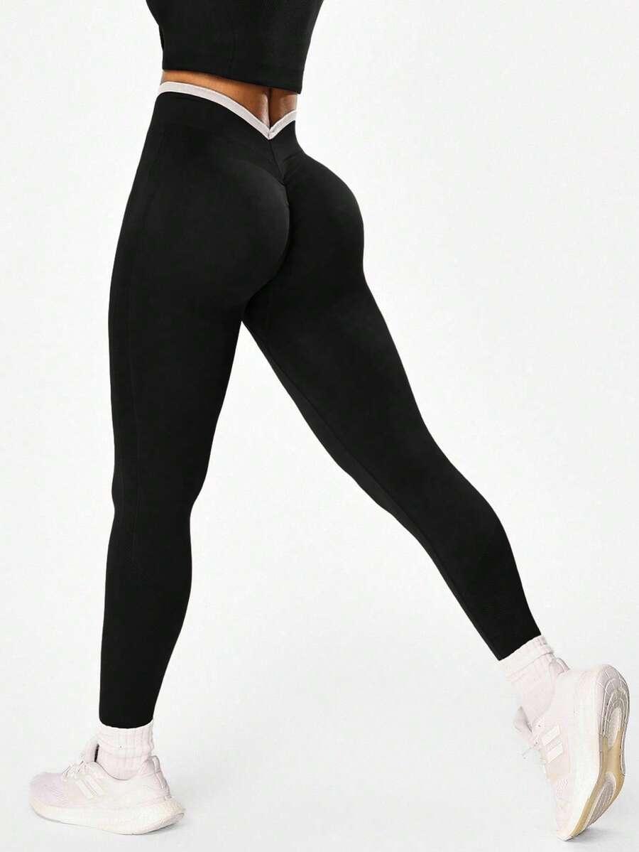 CZARNE LEGGINSY WYSOKI STAN