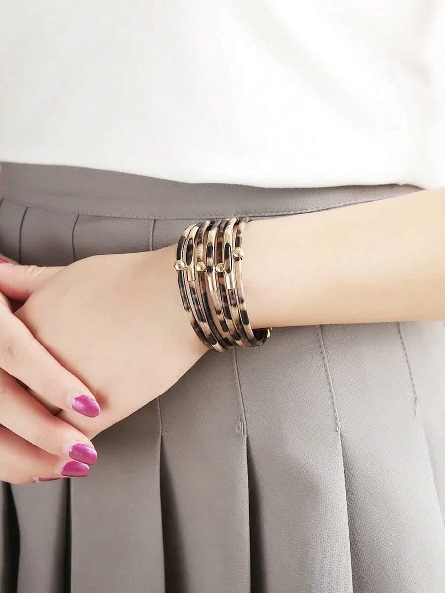 bransoletka animal print