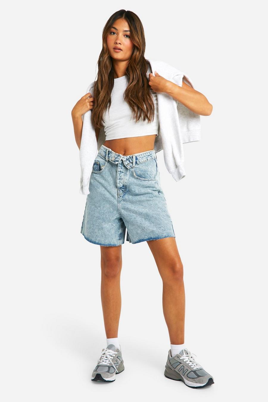 NIEBIESKIE SPODENKI JEANS