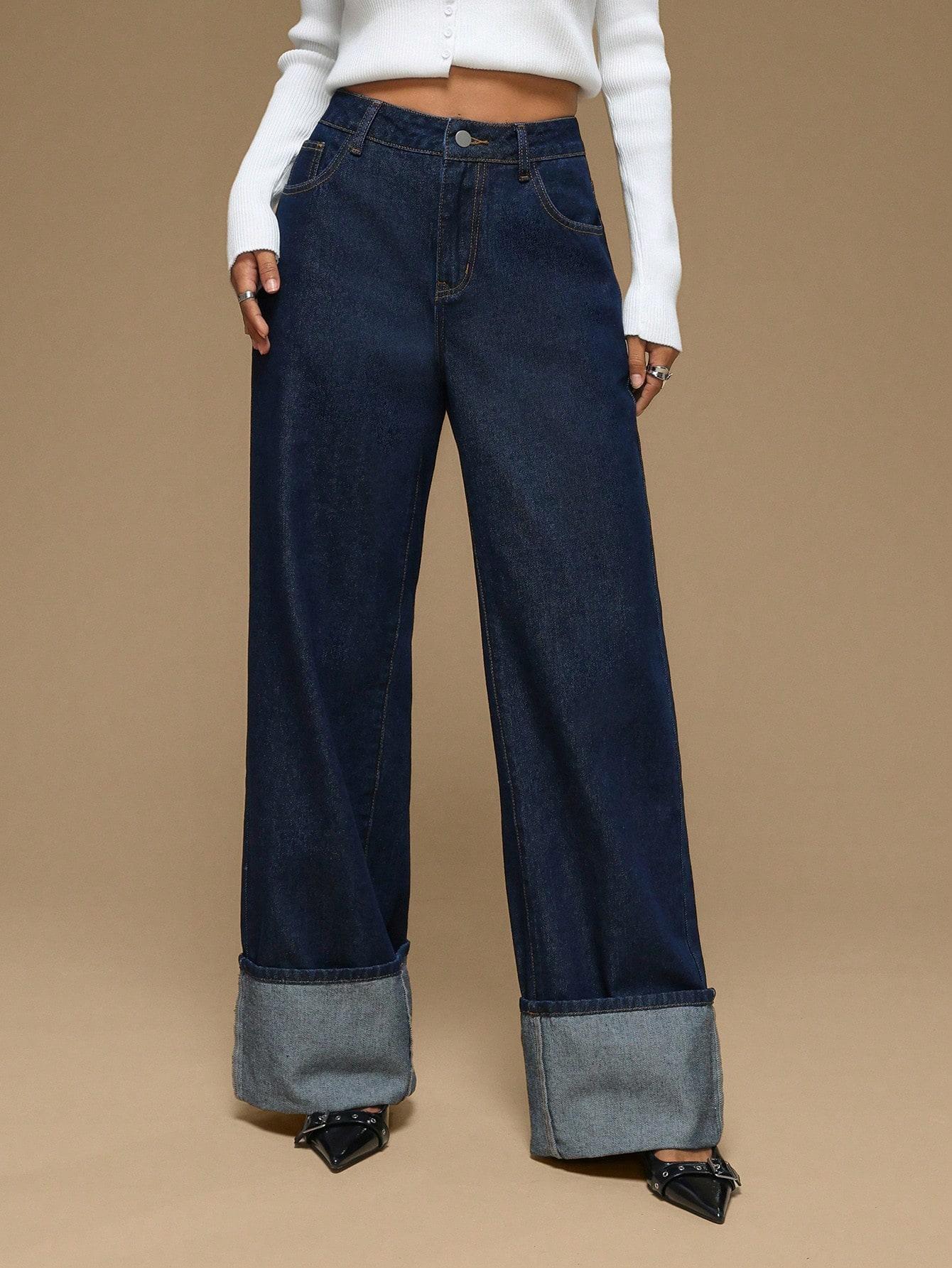 NIEBIESKIE SPODNIE JEANS