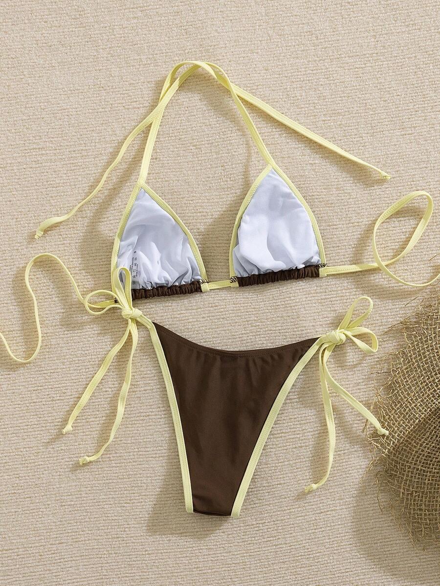KOMPLET BIKINI WIĄZANY
