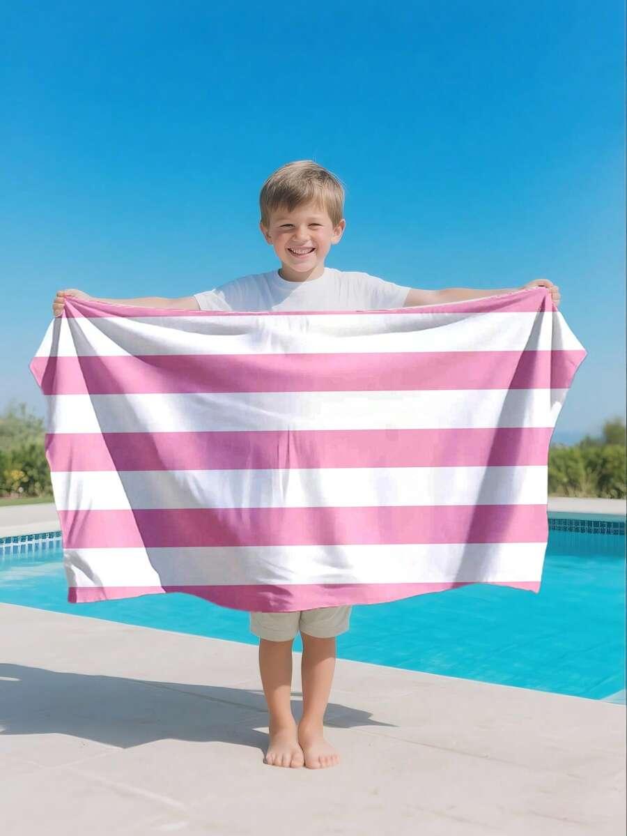 ręcznik plażowy w paski