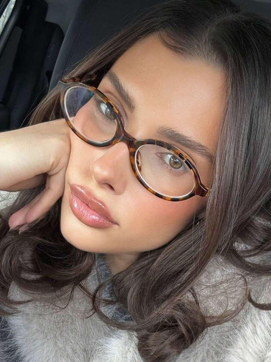 okulary zerówki animal print