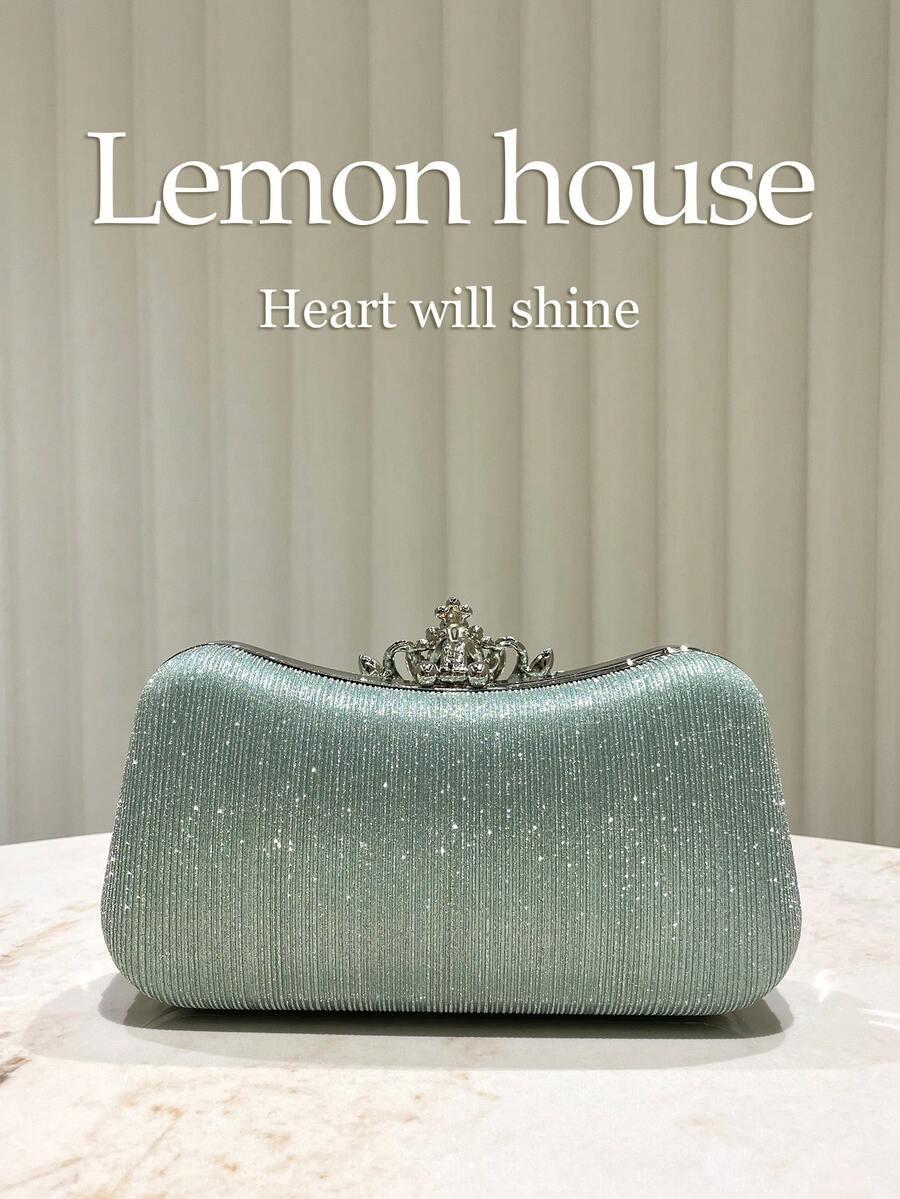 niebieska torebka zdobienie
