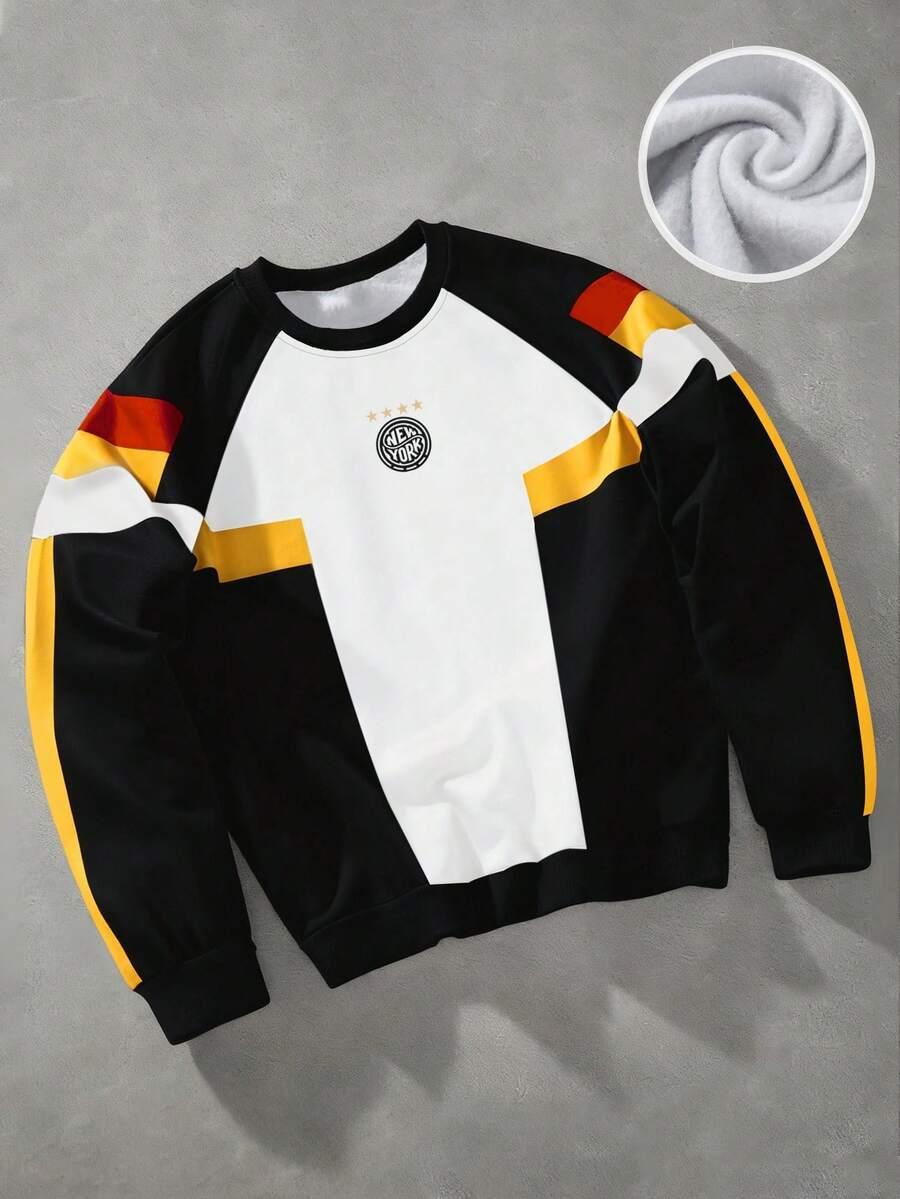 bluza okrągły dekolt