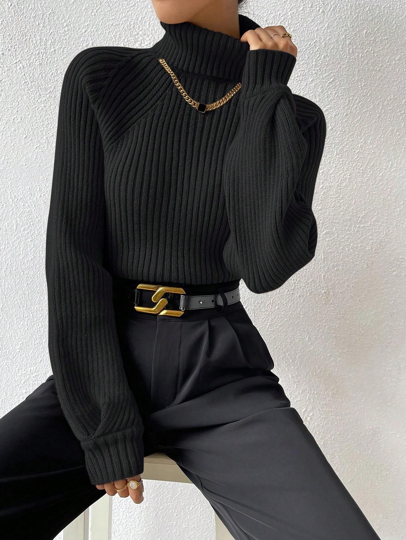CZARNY SWETER GOLF