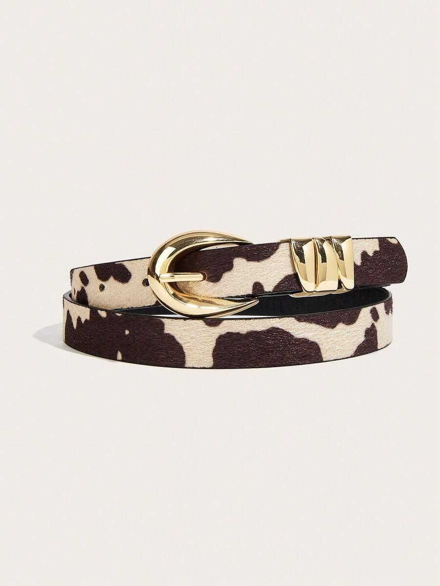 PASEK ANIMAL PRINT KLAMRA