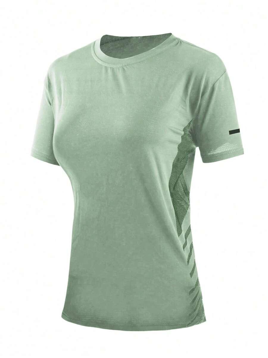 ZIELONY T-SHIRT KRÓTKI RĘKAW