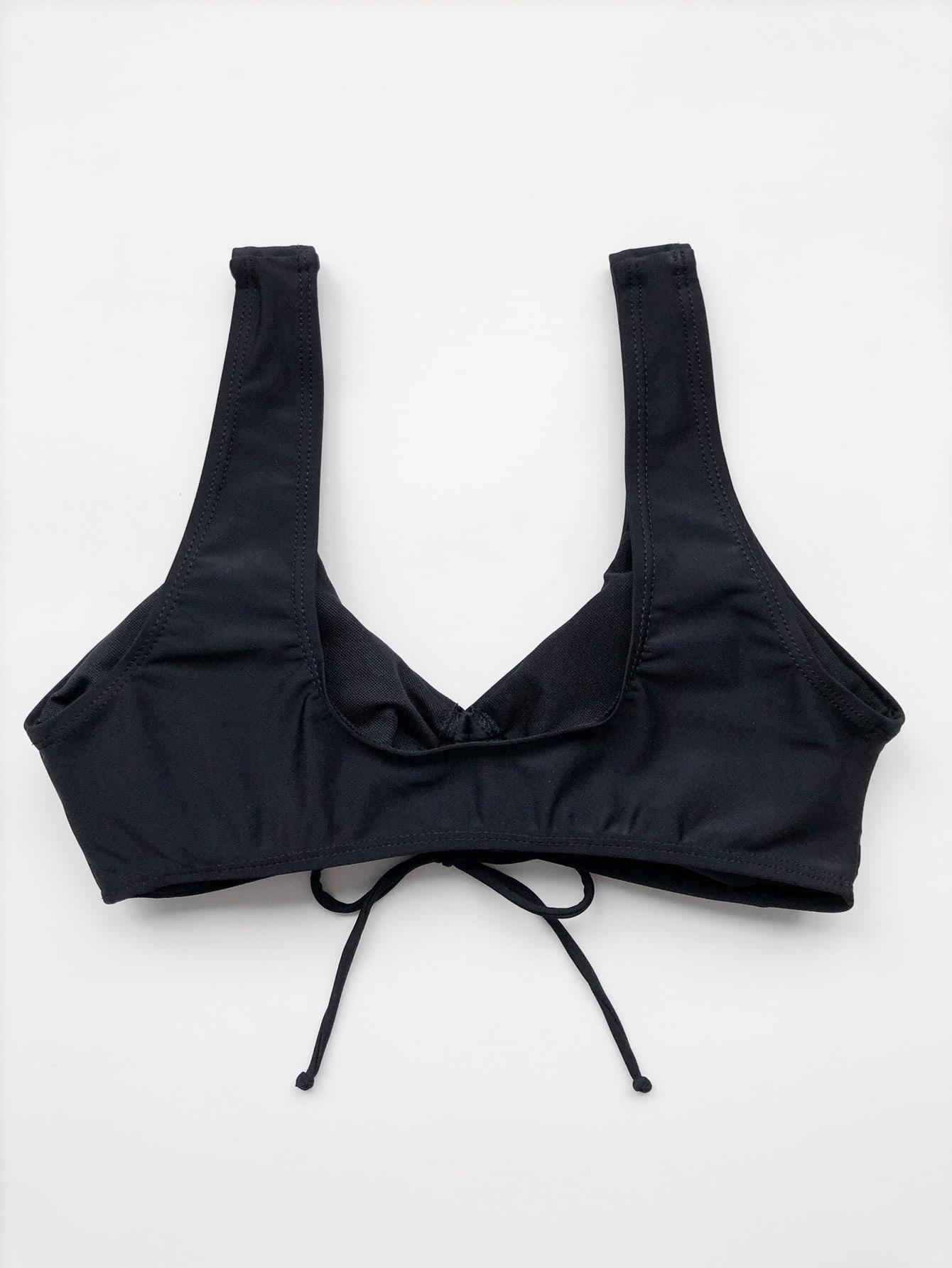 czarna góra od bikini