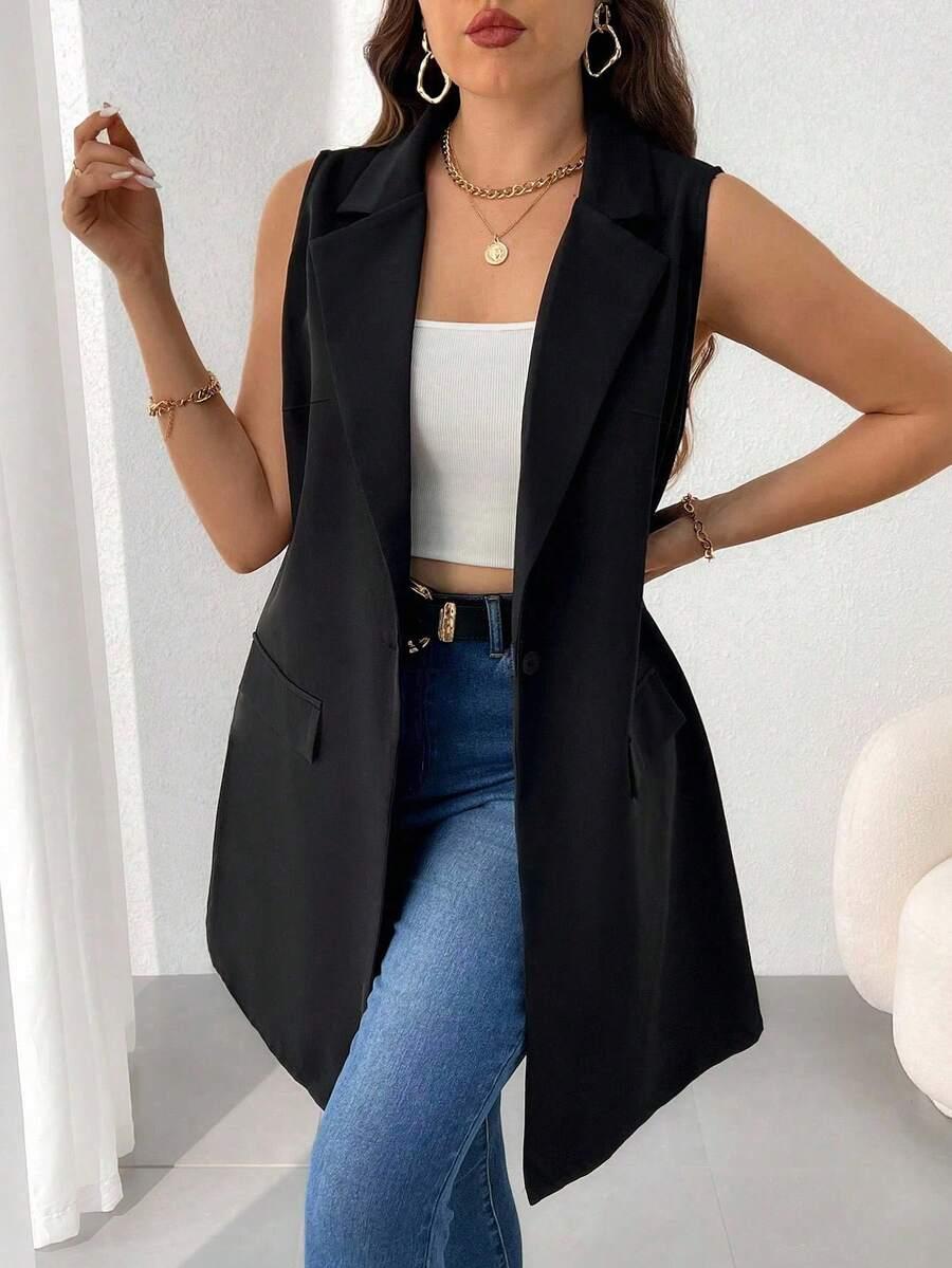 CZARNA KAMIZELKA CASUAL