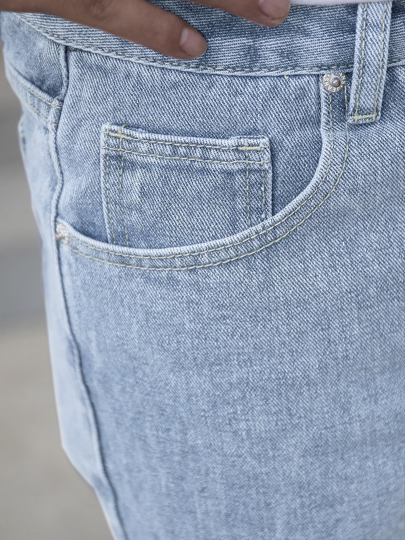 PROSTE SPODNIE JEANS