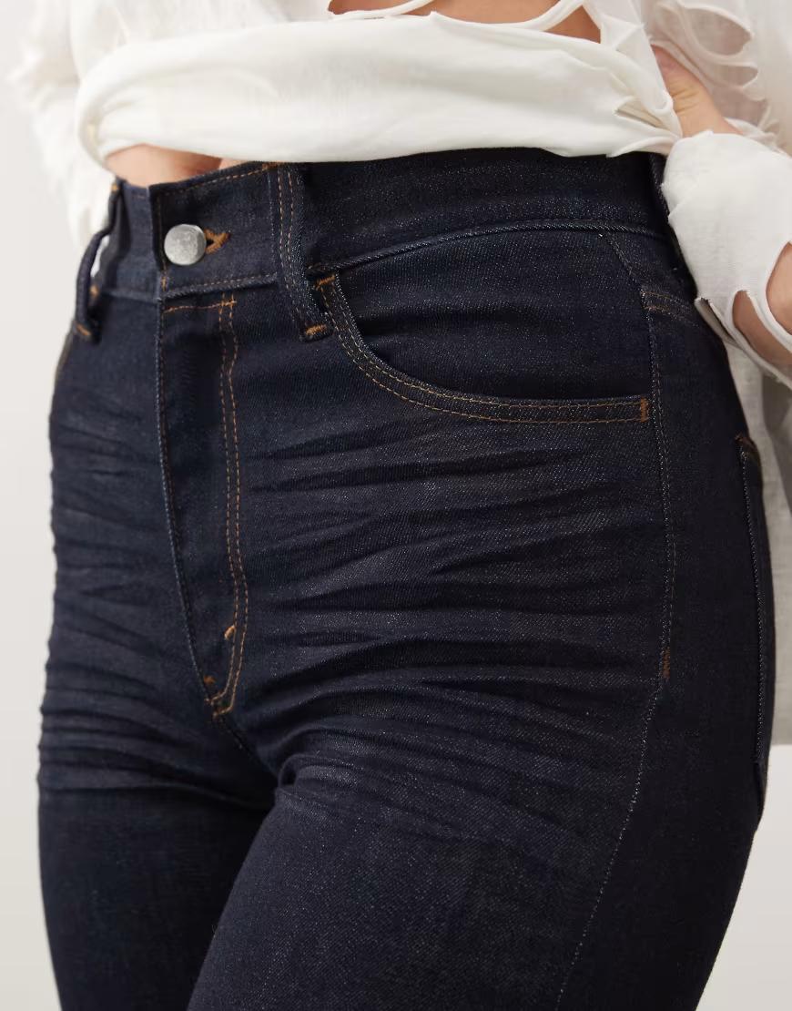 SPODNIE JEANS WYSOKI STAN