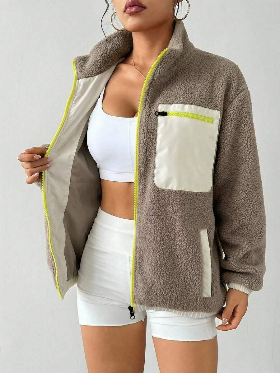 bluza miś kieszenie
