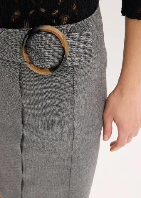 SPÓDNICA PROSTA PLUS SIZE 