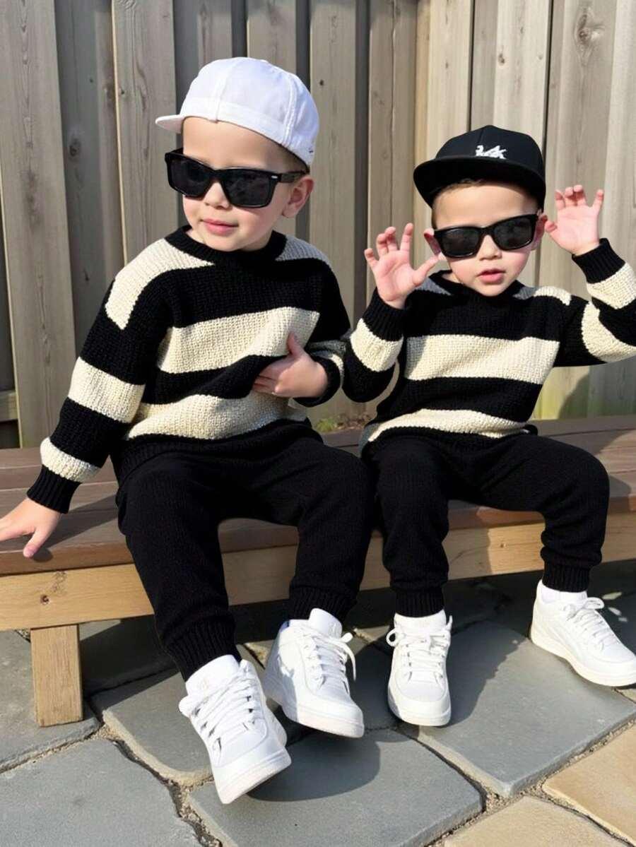 SWETER OKRĄGŁY DEKOLT