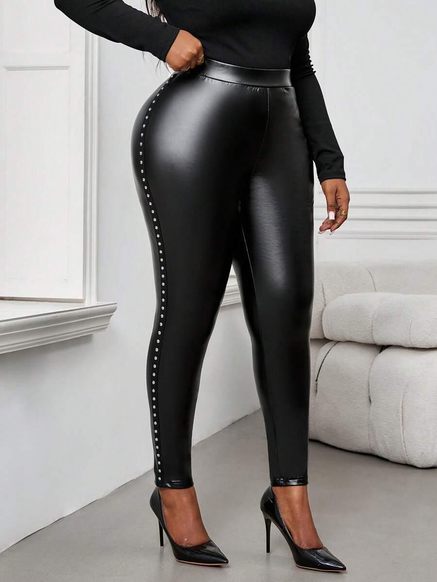 LEGGINSY DAMSKIE CZARNE