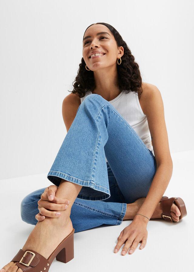 NIEBIESKIE SPODNIE JEANS