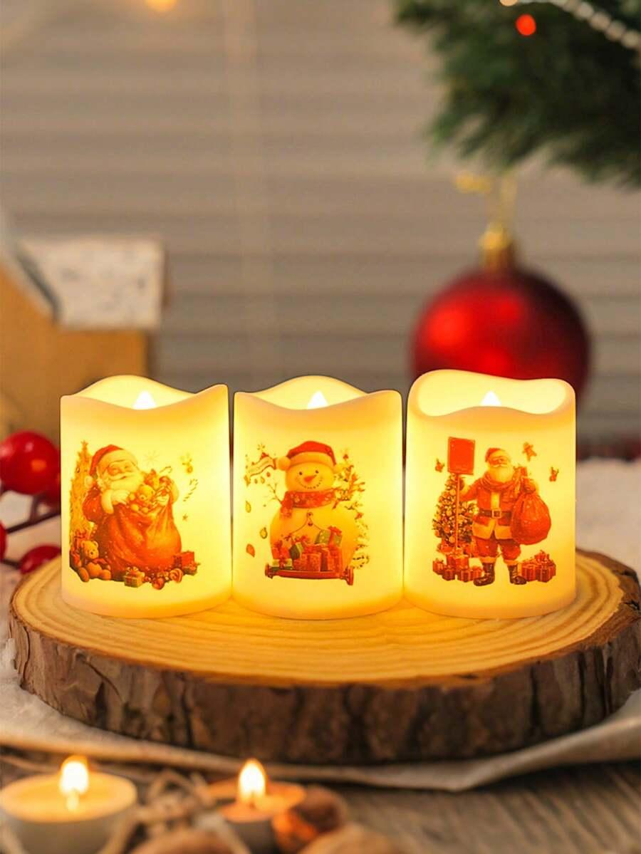 dekoracyjne lampki led moty świąteczny