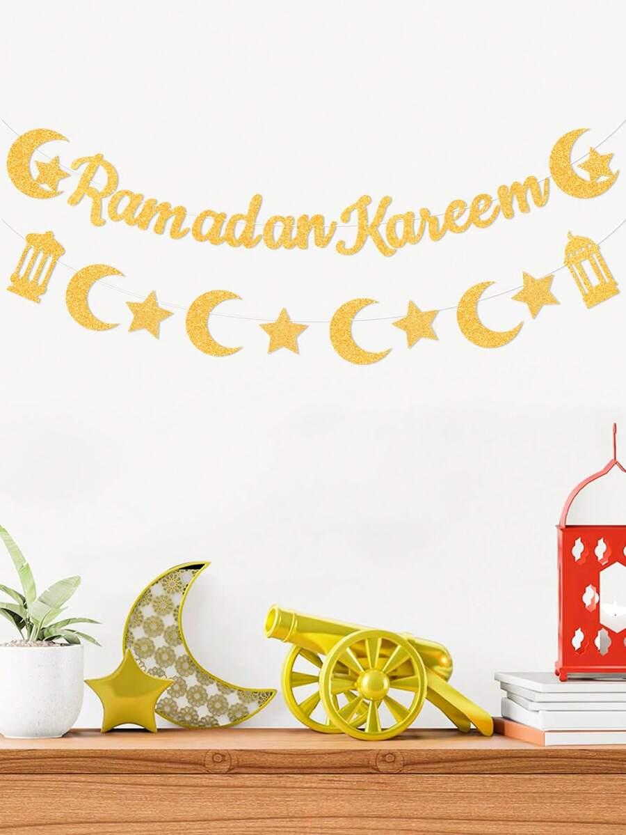 żółta girlanda Ramadan 