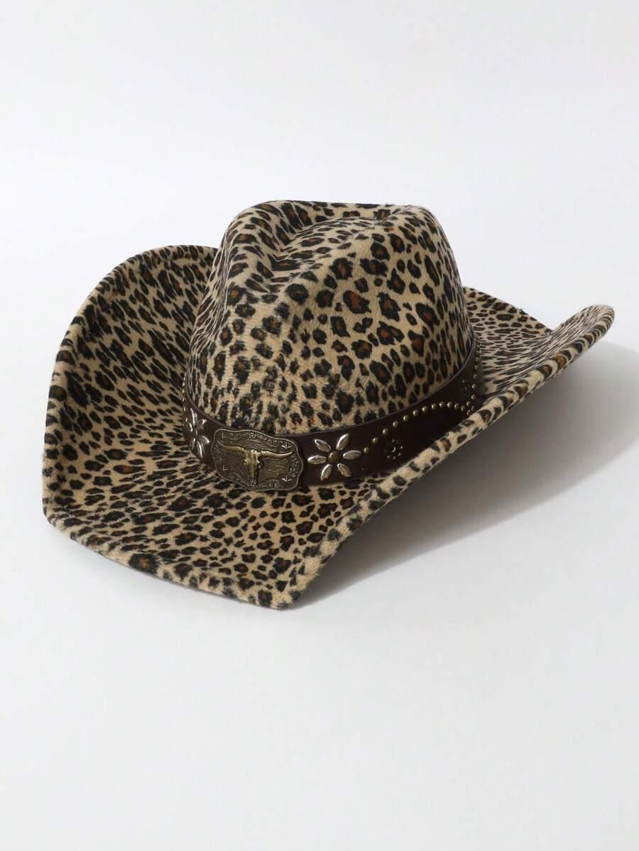 KAPELUSZ ANIMAL PRINT 