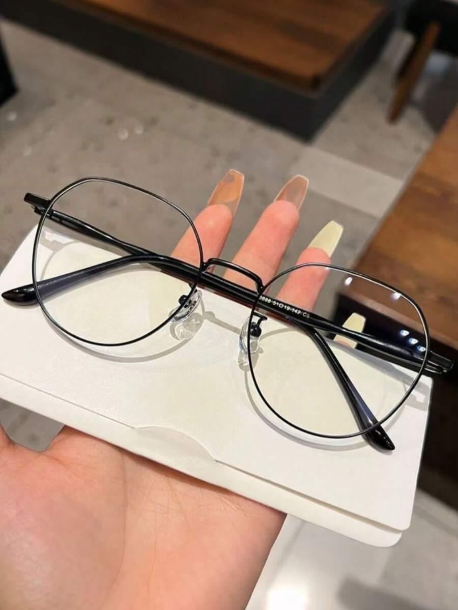 czarne okulary zerówki