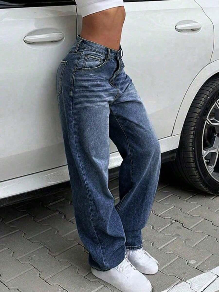 NIEBIESKIE JEANSY CASUAL 
