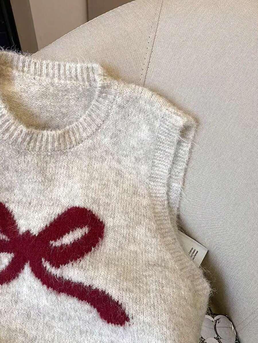 DZIANINOWA KAMIZELKA KOKARDA