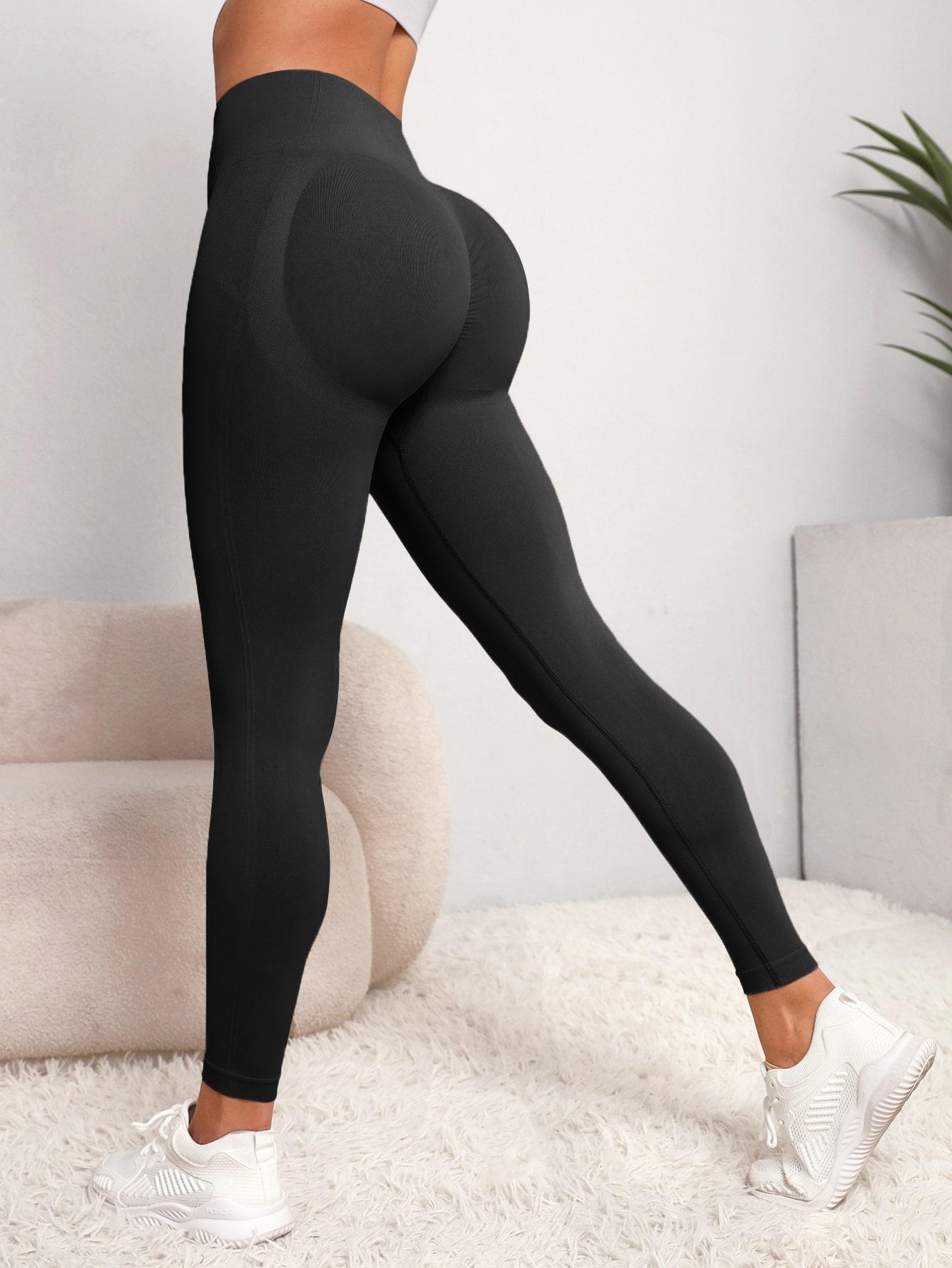 CZARNE LEGGINSY WYSOKI STAN