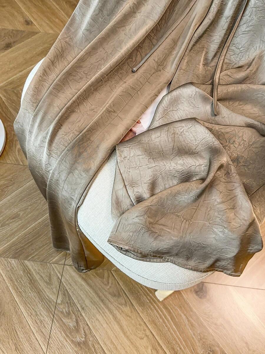 BRĄZOWE SPODNIE CASUAL