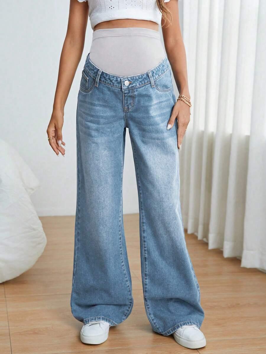 ciążowe spodnie jeans