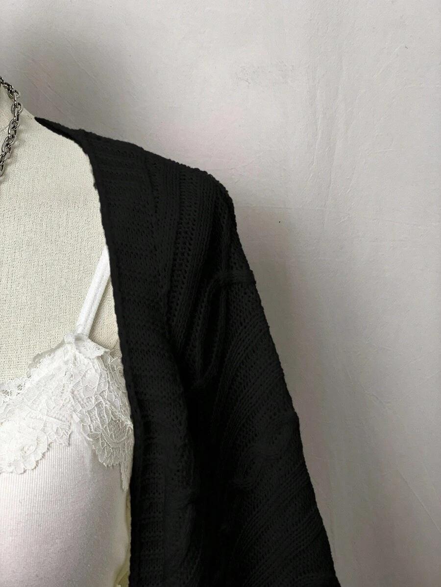 CZARNe bolerko DZIANINA