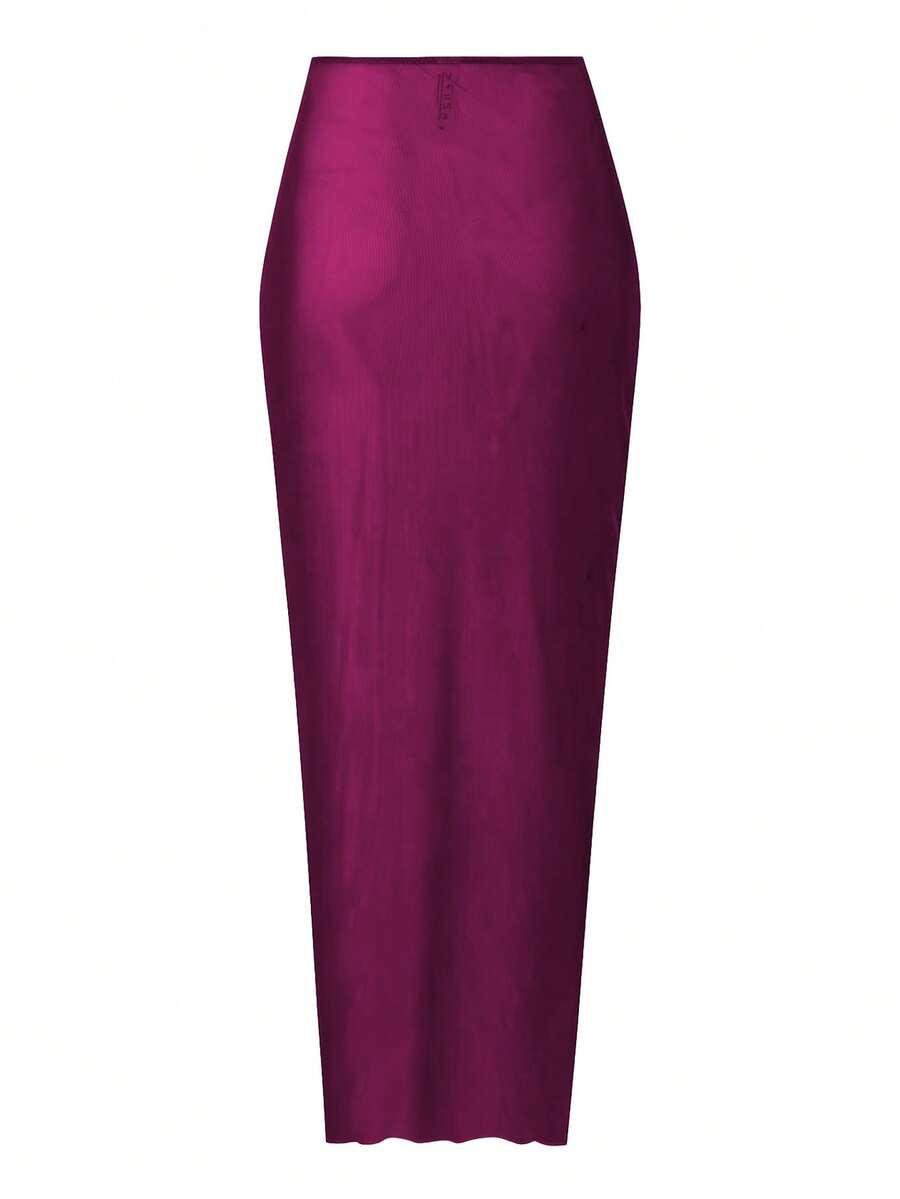 burgundowy komplet DWUCZĘŚCIOWY STRÓJ KĄPIELOWY sarong