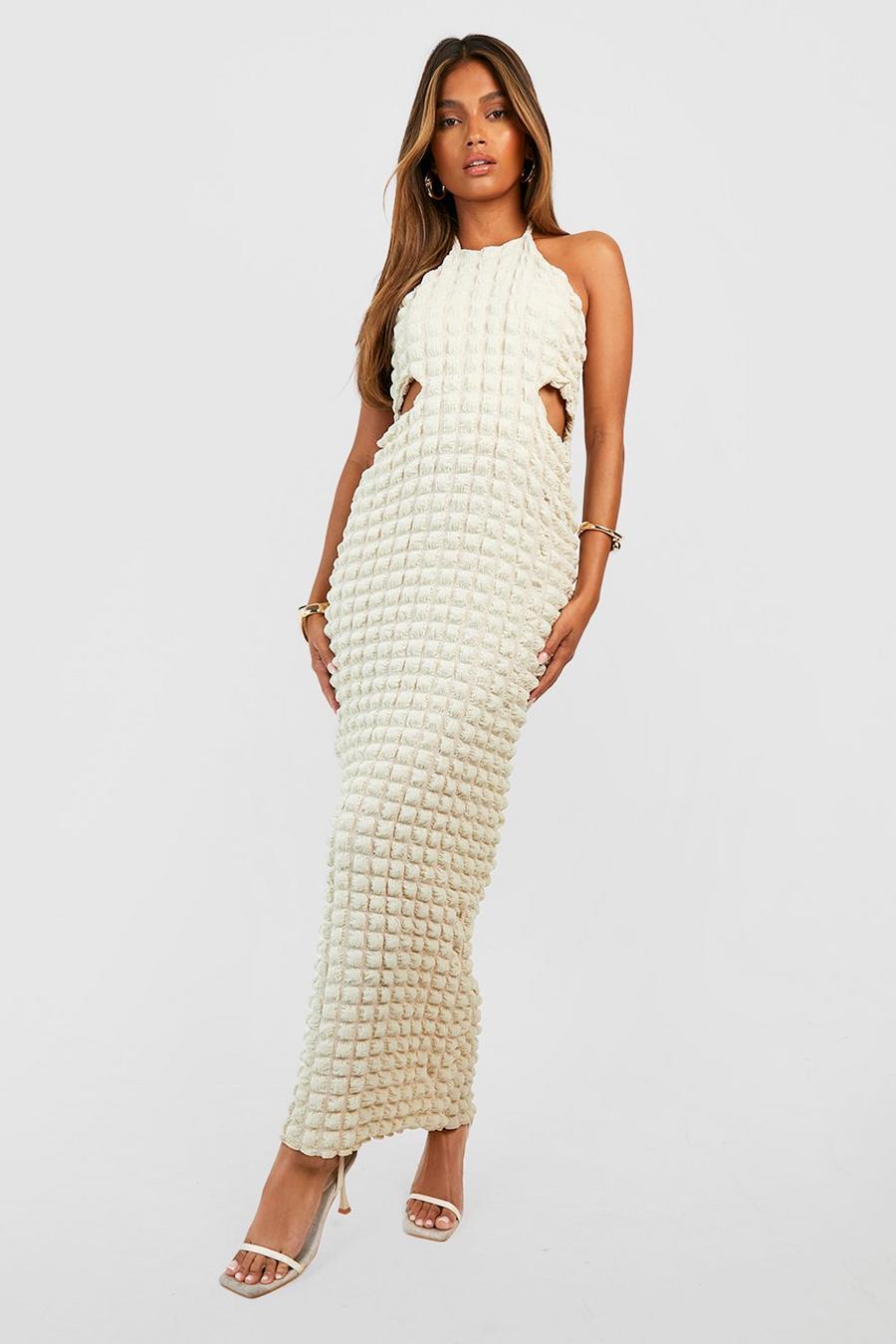 SUKIENKA MAXI Z DEKOLTEM HALTER