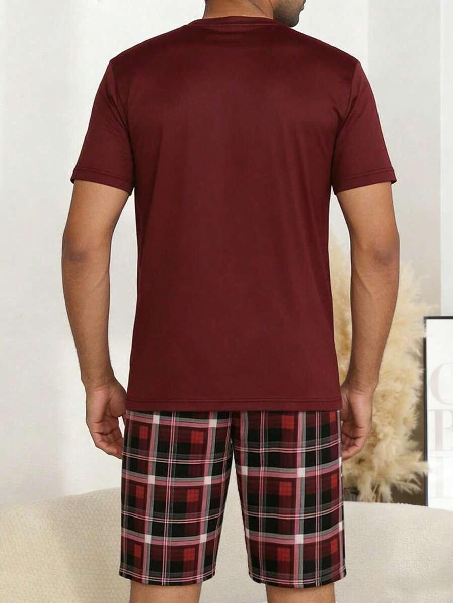 t-shirt spodenki komplet piżama