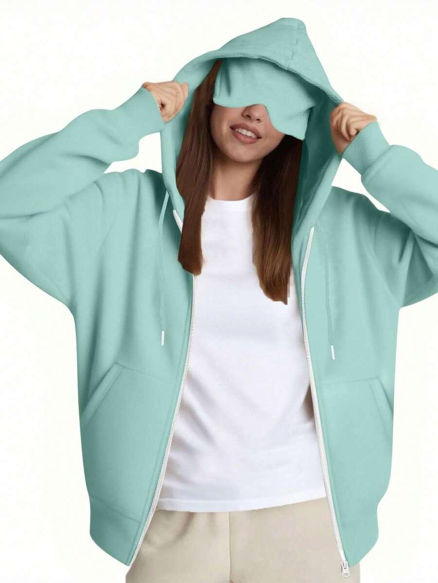 zielona bluza kaptur