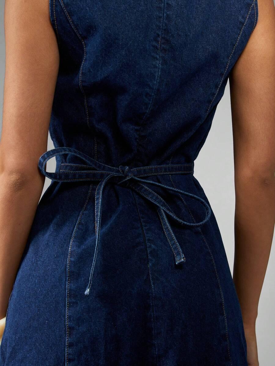 MINI SUKIENKA JEANS