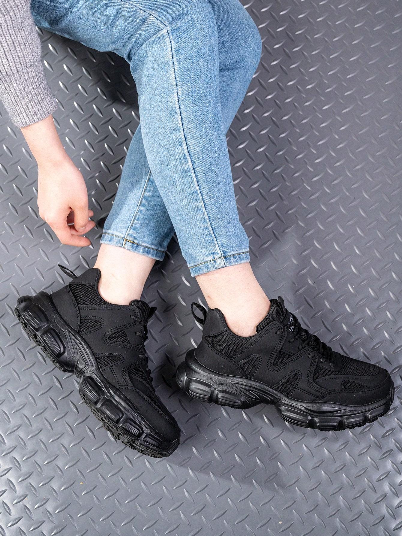 CZARNE BUTY SPORTOWE