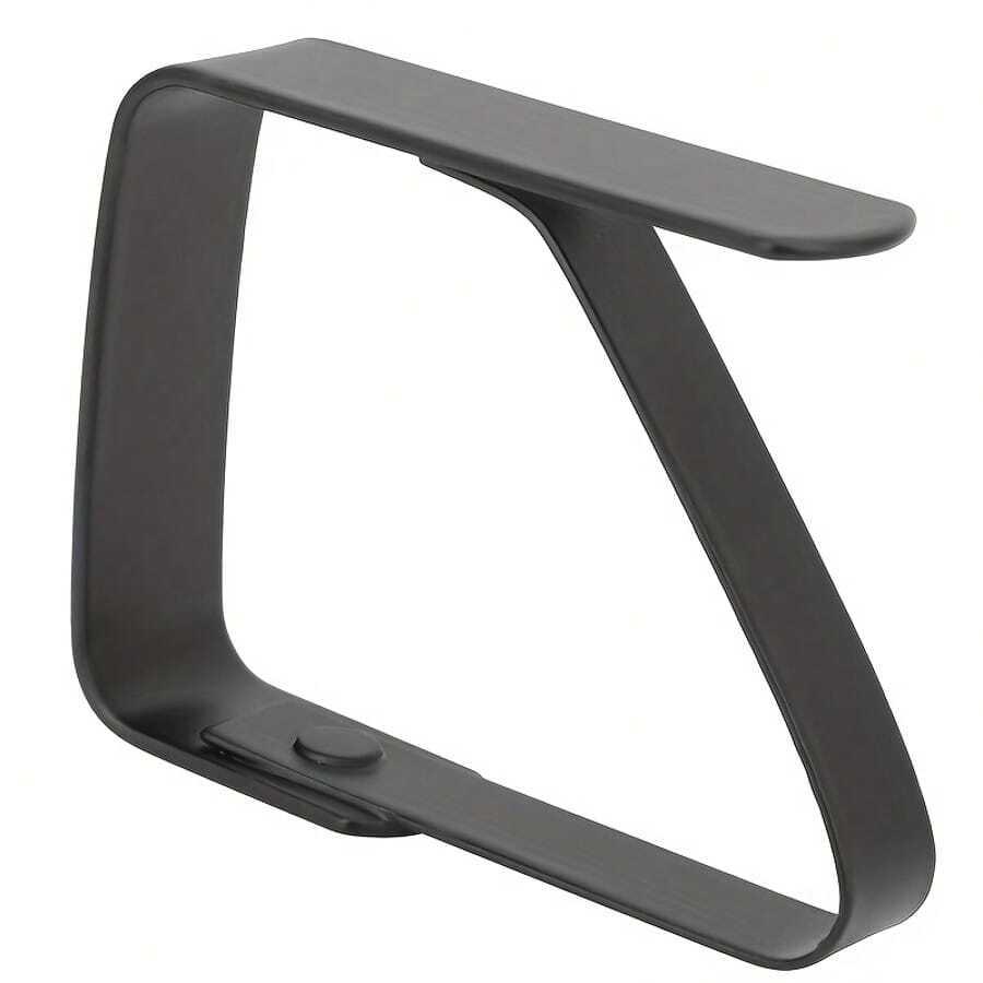 czarny klips do obrusu 4-pack