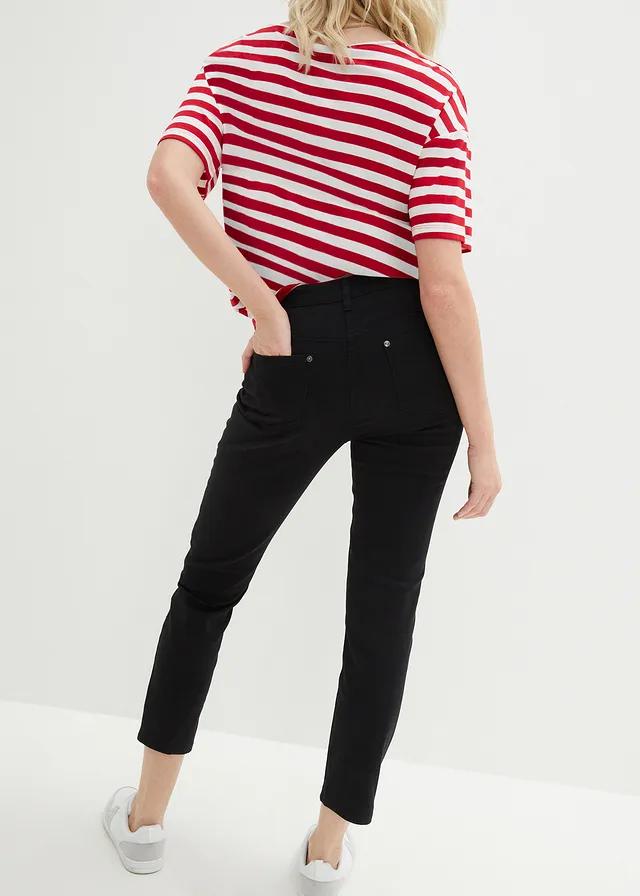 CZARNE SPODNIE JEANS 