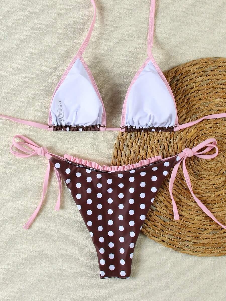 DWUCZĘŚCIOWY STRÓJ KĄPIELOWY wzór