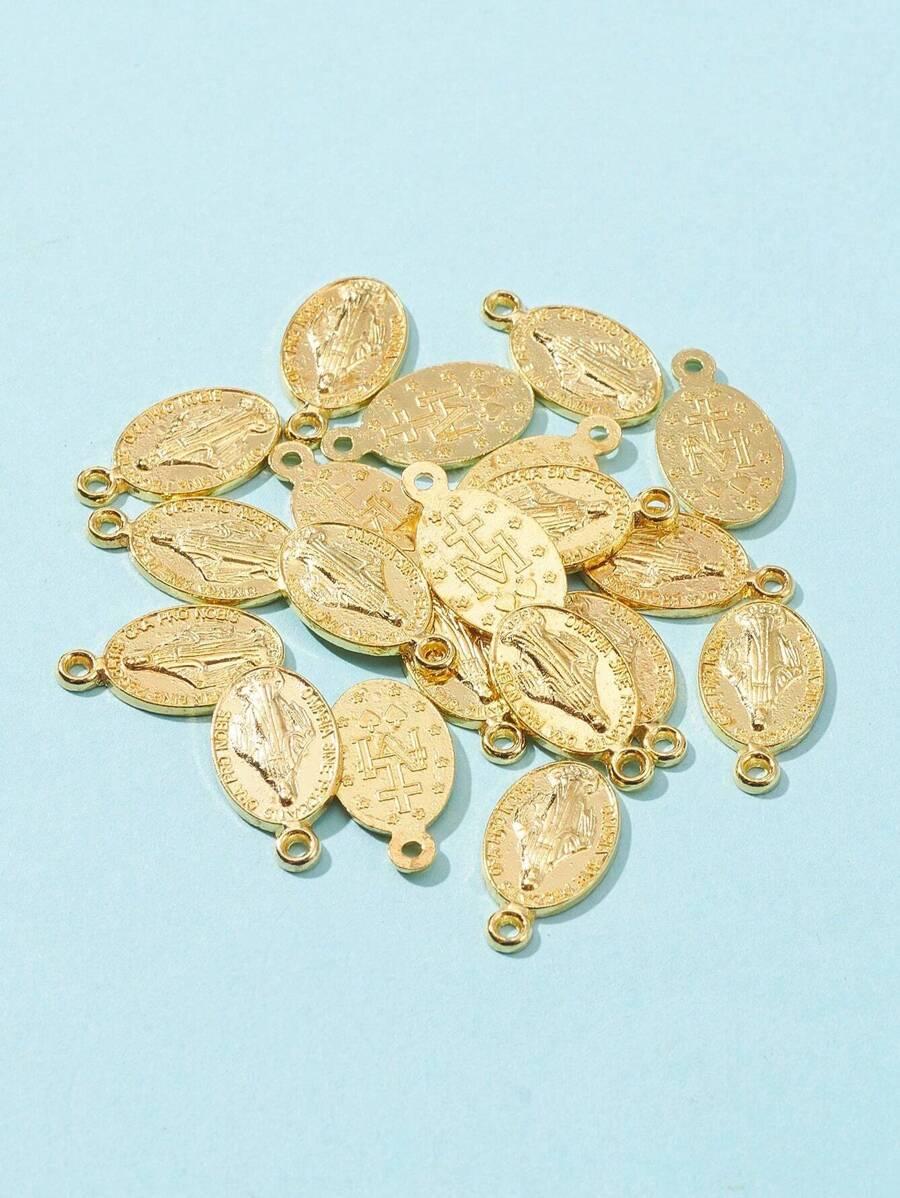 złoty medalik wzór 20-pack