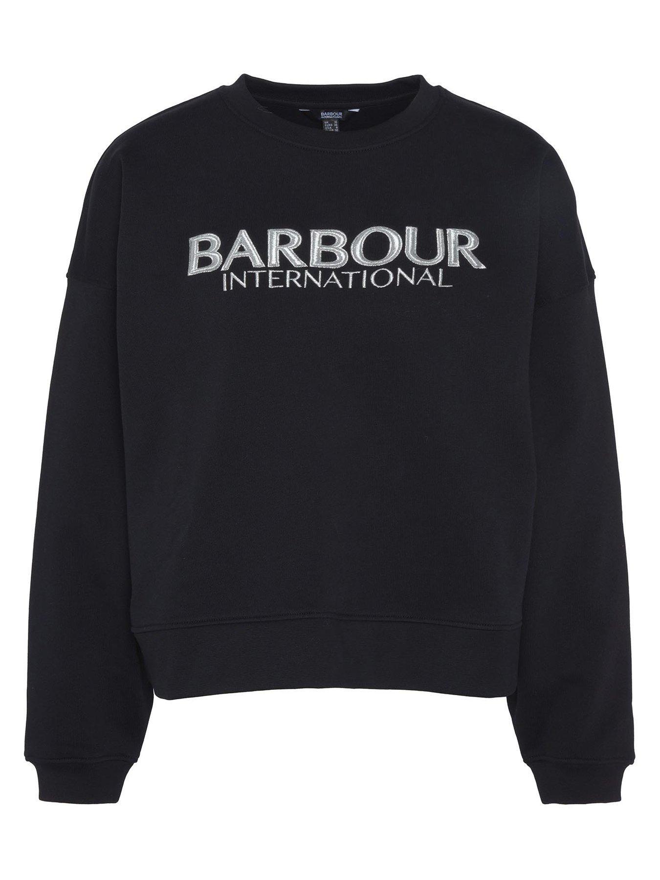 BARBOUR BLUZA DAMSKA Z LOGO LOL0624BK11