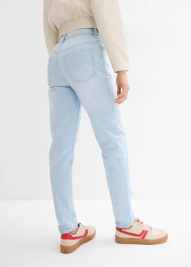 SPODNIE MOM JEANS