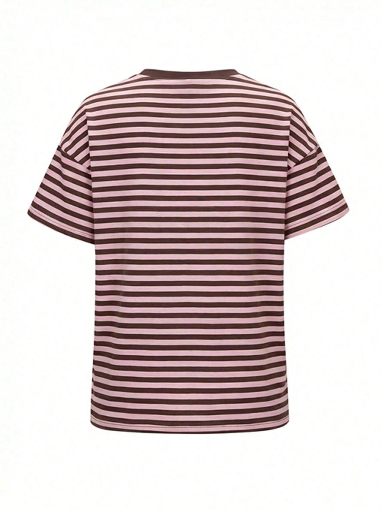 T-SHIRT KRÓTKI RĘKAW paski