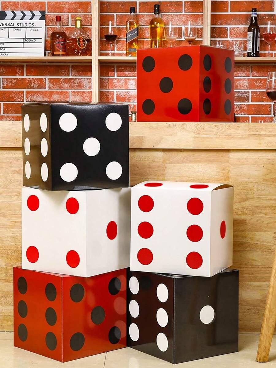 dekoracja kostka do gry 3-pack