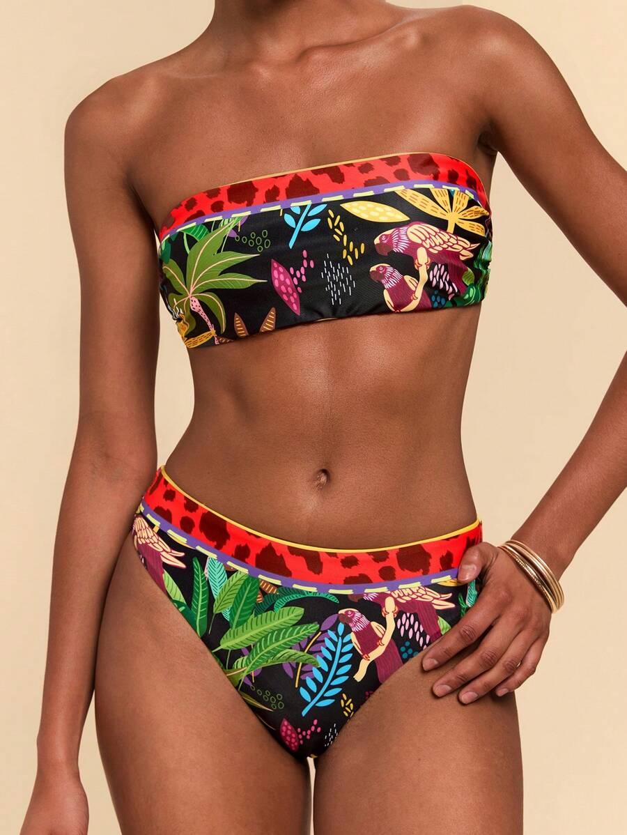 DÓŁ OD BIKINI PRINT