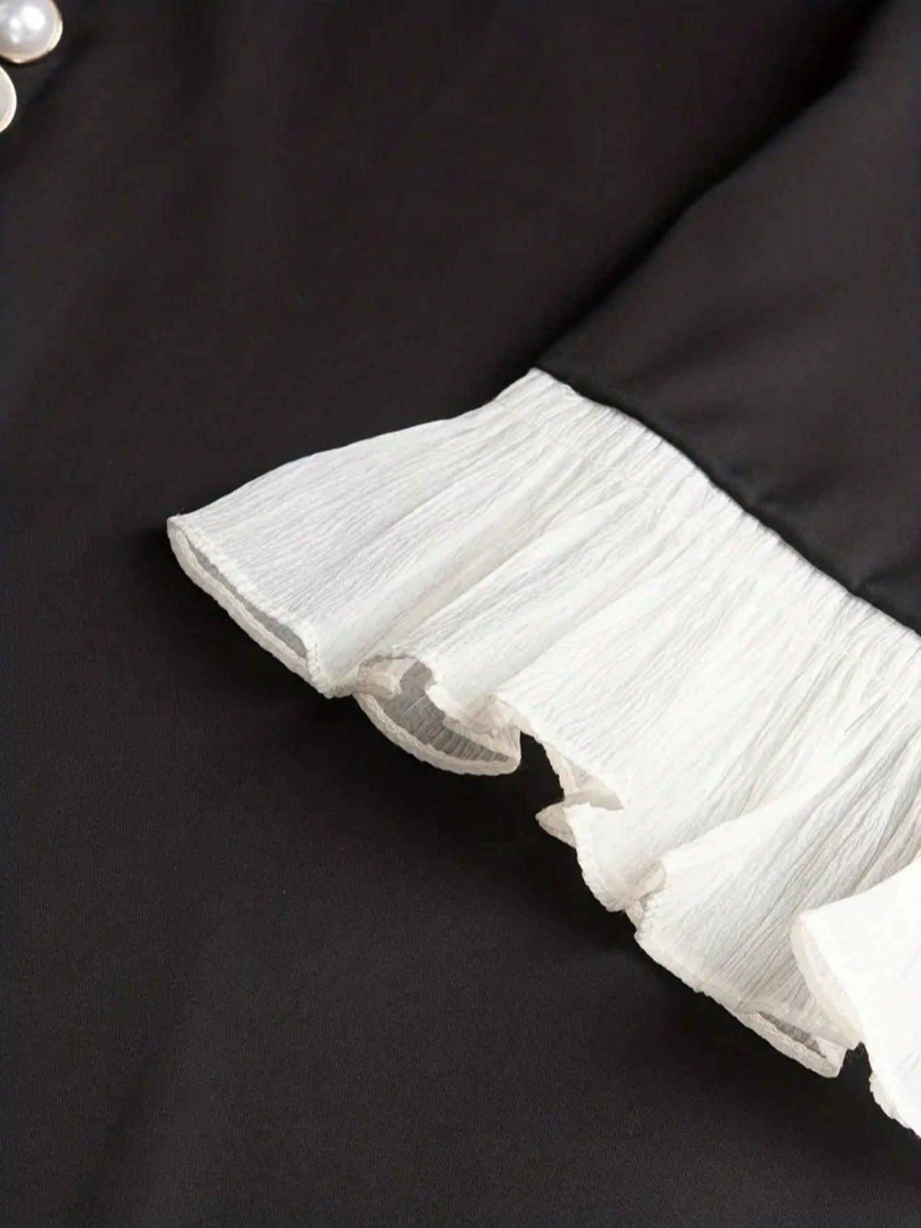 czarna maxi sukienka