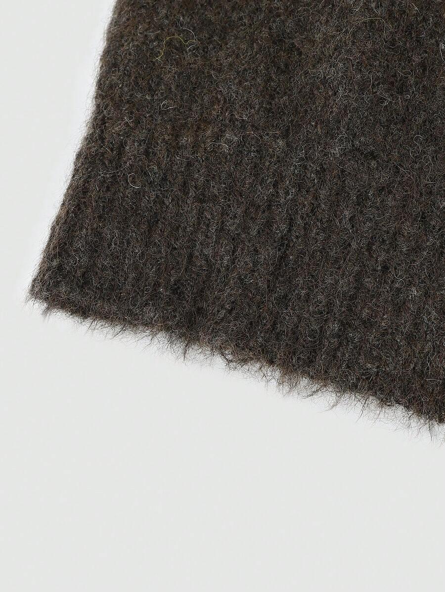 sweter bez rękawów
